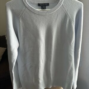 French Connection Light Blue Crew Neck Sweater
